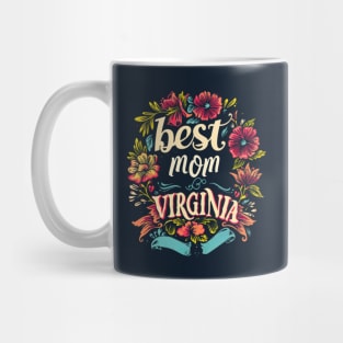 Best Mom From VIRGINIA, mothers day USA, presents gifts Mug